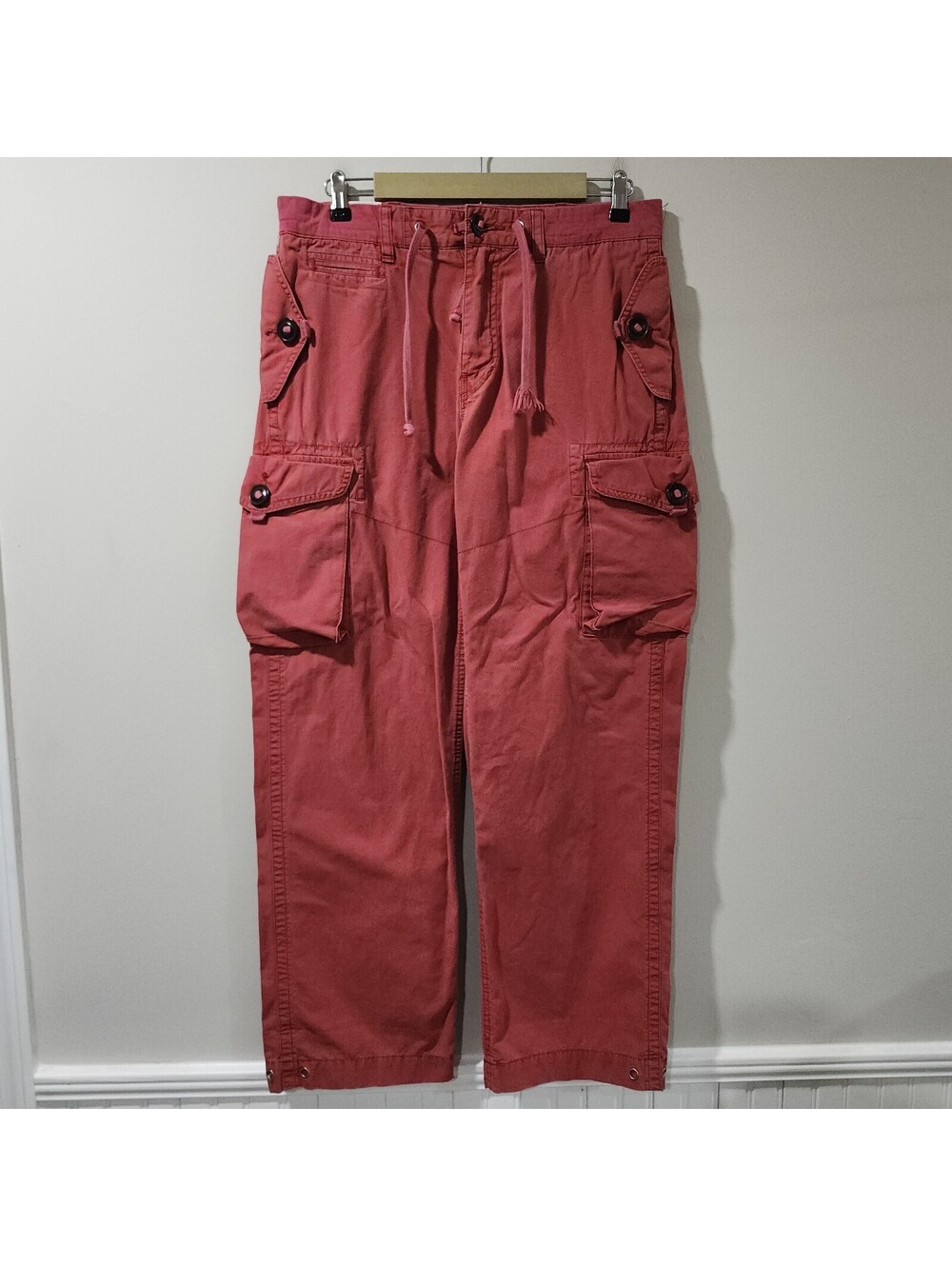 Polo Ralph Lauren Paratrooper Cargo Pants Military Utility Outdoor Y2K 33x31
